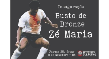 Eternizado: botucatuense Zé Maria ganhará busto na sede do Corinthians nesta quinta-feira, 11