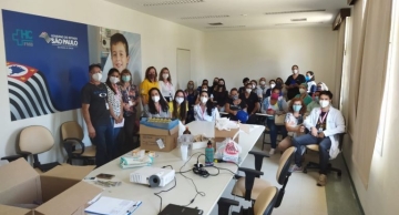 Hospital Estadual Botucatu recebe treinamento para implantação de coleta seletiva