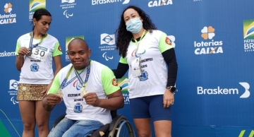 Atletas de Botucatu fazem bonito no Meeting Paralímpico Loterias Caixa
