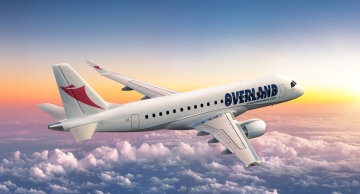 Embraer anuncia contrato com a Overland Airways para até seis jatos E175