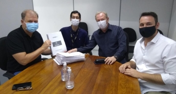 Pardini protocola projeto para asfaltar a ‘estrada do Véu de Noiva’