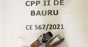 Preso engole placa e chip de minicelular e é pego por detector em presídio de Bauru