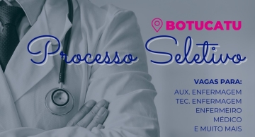 Pirangi abre 14 vagas de trabalho e cadastro reserva para área da Saúde em Botucatu