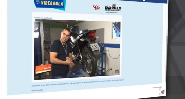 Centro Paula Souza lança curso online gratuito de Mecânica de Motos