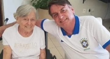 Mãe do presidente Jair Bolsonaro morre aos 94 anos no interior de SP