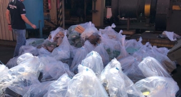 Polícia Civil incinera 1,8 mil quilos de droga em Botucatu