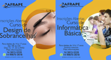 Afrape abre inscrições para cursos gratuitos em Botucatu