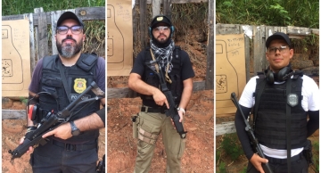 Policiais Civis de Botucatu são destaques em treinamento com submetralhadora, carabina e fuzil em Sorocaba