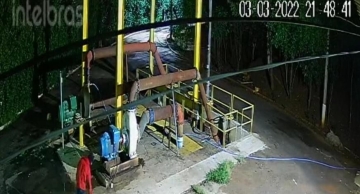 Polícia Civil de Botucatu divulga imagens de homem tentando furtar estação da Sabesp no Lageado