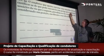 CAPACITAÇÃO EM PAUTA ✅Condutores da Pontual Transportes participaram de treinamento em Botucatu