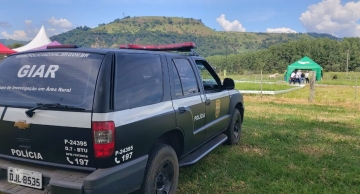 Polícia Civil marca presença no 4° Dia de Campo da Estância Lívia em Botucatu