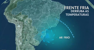 Chegada da primeira frente fria do outono prevê temperaturas abaixo dos 10°C no centro-oeste paulista