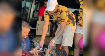 Empresários de Botucatu realizam festa para crianças no residencial Cachoeirinha