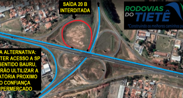 Alça da Castelinho/Marechal Rondon será interditada neste sábado Em Botucatu