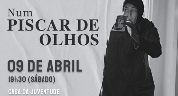 Experimento cênico “NUM PISCAR DE OLHOS” será no dia 09 na Casa da Juventude