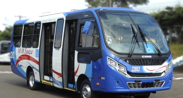 Caio entrega micro-ônibus Foz versão F2400 para a cidade de Capivari