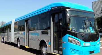 Caio de Botucatu entrega unidades do Millennium BRT Superarticulado para Sorocaba
