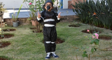 Alunos do CEI José Luiz Amat fazem ação de conscientização contra a dengue