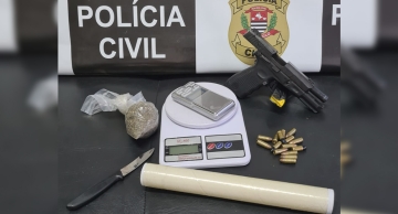 DISE prende homem com pistola 9mm e entorpecentes em Botucatu