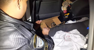 Dupla é presa transportando filhote de macaco-prego na Marechal Rondon em Bauru