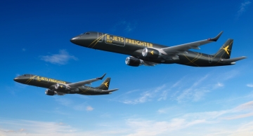 Embraer assina contrato para conversão de E-Jets em aeronaves cargueiras