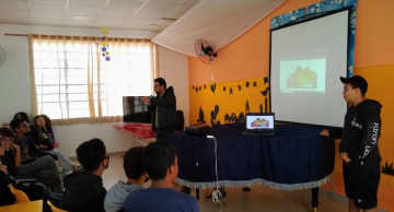 Alunos da Rede Municipal participam de palestra sobre Junho Verde