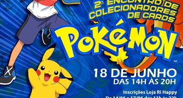 Shopping Park Botucatu terá 2º encontro de colecionadores de cards Pókemon