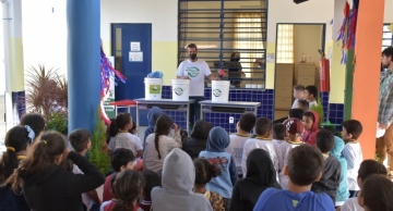 Projeto de Ciências ensina Compostagem para alunos da Escola do Cachoeirinha