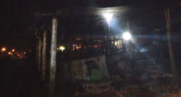 Incêndio atinge barracão de fábrica em São Manuel