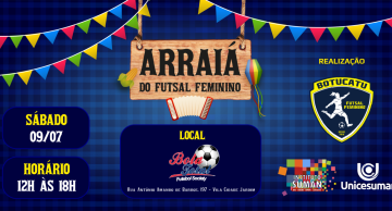 Futsal feminino de Botucatu promoverá arraiá em prol ao time