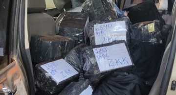 Após perseguição, policiais rodoviários apreendem veículo com uma tonelada de drogas na Castelo Branco