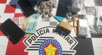 Polícia Militar flagra tráfico de drogas em Vitoriana