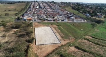 Campinho de areia do Residencial Jatobá está em fase de conclusão