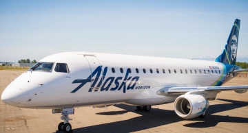 Alaska Air Group encomenda oito novos jatos E175 da Embraer