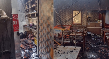 Incêndio destrói restaurante em São Manuel