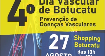4º Dia Vascular será realizado em Botucatu no próximo sábado, 27