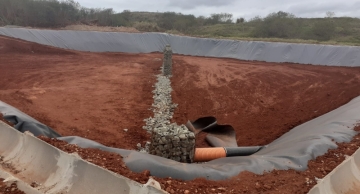 Concluída a construção da 6ª. célula do aterro sanitário em São Manuel