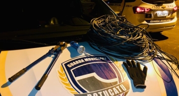 Homem é detido pela GCM após furto de fiação em área da Fatec