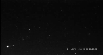 Bola de fogo explode no céu e fenômeno é capturado por observatório de Pardinho