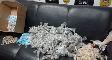 DISE de Botucatu apreende mais de 8 mil porções de drogas durante ação na Vila Jardim