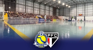 Botucatu Futsal enfrenta hoje o São Paulo pela Liga Paulista no Ginásio Paralímpico