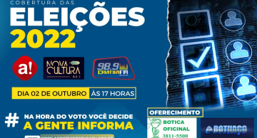 Acompanhe a apuração ao vivo das Eleições 2022