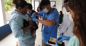 FMVZ e Prefeitura realizam ação de saúde pública animal em Rubião