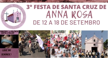 Paróquia de São Pio X promove 3ª Festa de Santa Cruz de Anna Rosa