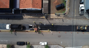 Recapeamento da Conde de Serra continua nesta quarta-feira, 05