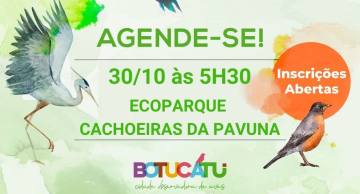 <strong>8ª Edição do “Vem Passarinhar em Botucatu” está chegando</strong>