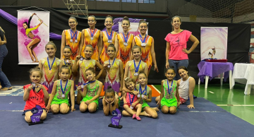 <strong>Equipe de Ginástica Rítmica de Botucatu conquista medalhas em competição no final de semana</strong>