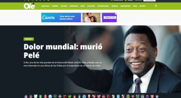 Imprensa internacional repercute morte de Pelé
