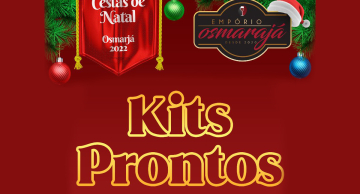 Deposito de Bebidas e Empório Osmarajá oferecem cestas e kits prontos para o Natal, confira
