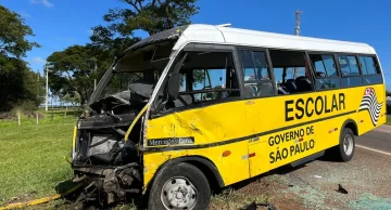 Ônibus escolar que se acidentou na Rondon não tinha autorização para transporte intermunicipal